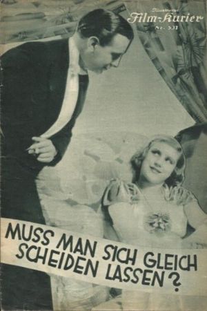 Muß man sich gleich scheiden lassen's poster
