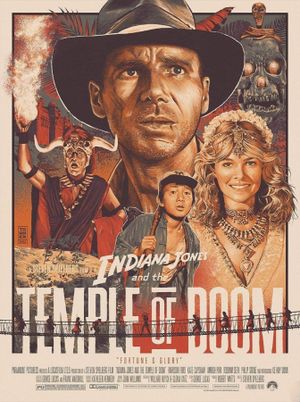 Indiana Jones and the Temple of Doom's poster