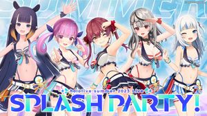 Splash Party! Sunshine's poster