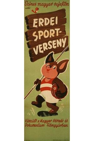 Sport Competition in the Forest's poster