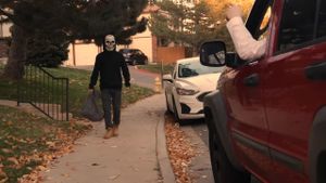 Halloween Safety 101: A Kidnappers Guide's poster
