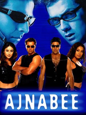 Ajnabee's poster