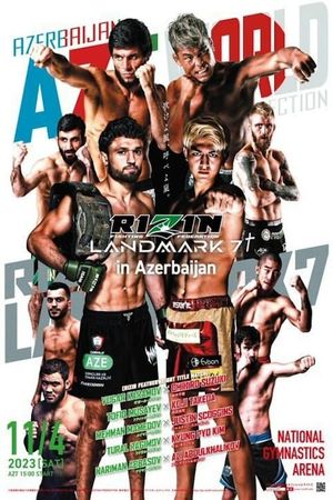 RIZIN Landmark 7 in Azerbaijan's poster