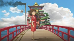 Spirited Away's poster