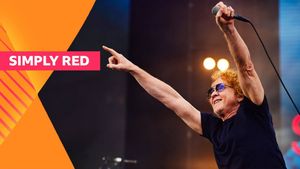 Simply Red: Radio 2 in the Park's poster