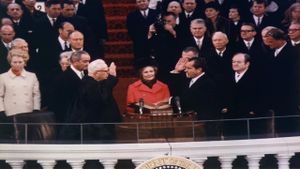 The Inauguration of Richard M. Nixon's poster