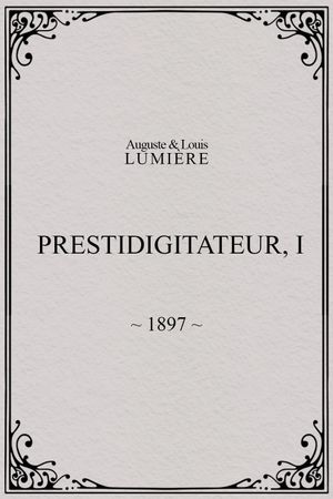 Prestidigitateur, I's poster