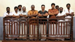 Virumandi's poster