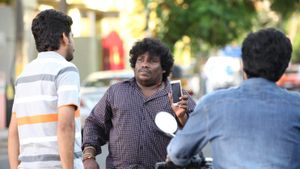 Sathriyan's poster