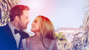 Ben Affleck & Jennifer Lopez: Never Say Never's poster