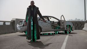 The Matrix Reloaded's poster