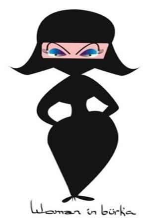 Woman In Burka's poster