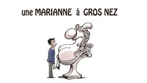 Une Marianne à gros nez's poster