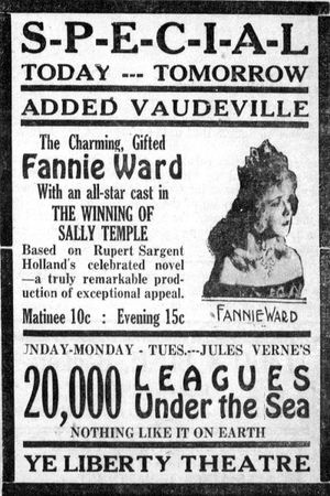 The Winning of Sally Temple's poster
