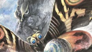 Mothra vs. Godzilla's poster