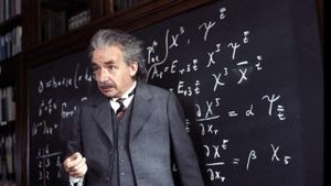 Albert Einstein's poster