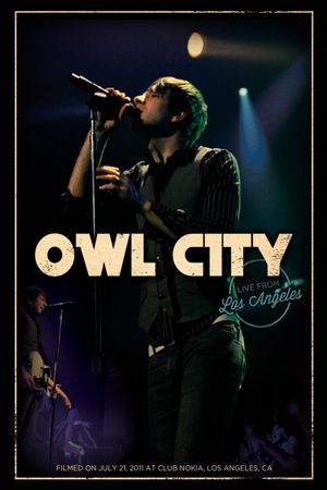 Owl City - Live from Los Angeles's poster