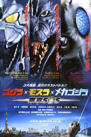 Godzilla: Tokyo S.O.S.'s poster