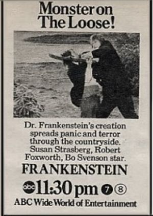 Frankenstein's poster