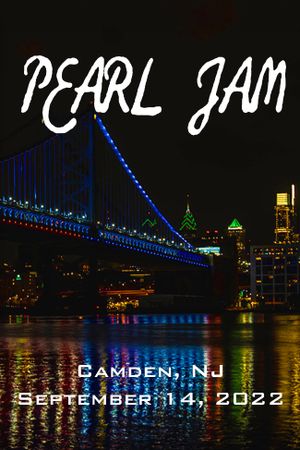 Pearl Jam: Camden, NJ 2022's poster image