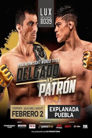 LUX Fight League 039's poster