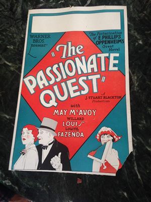 The Passionate Quest's poster