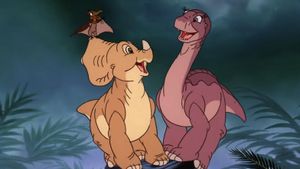 The Land Before Time IV: Journey Through the Mists's poster