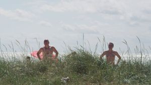 Fight on a Swedish Beach!!'s poster