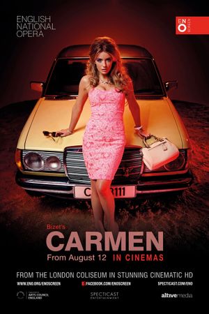 English National Opera: Carmen's poster