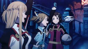 Sword Art Online the Movie: Ordinal Scale's poster