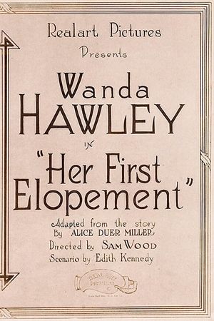 Her First Elopement's poster