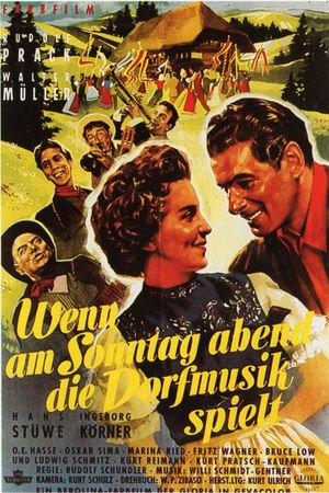 Wenn am Sonntagabend die Dorfmusik spielt's poster