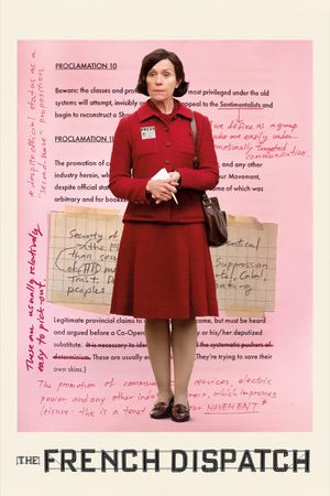 The French Dispatch's poster