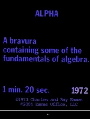 Alpha's poster