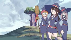 Little Witch Academia: The Enchanted Parade's poster