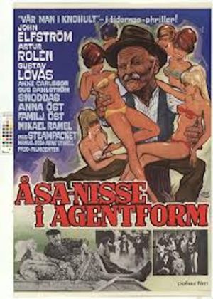 Åsa-Nisse i agentform's poster