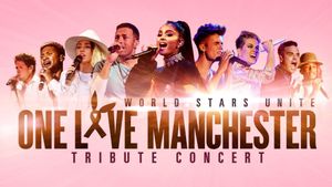 One Love Manchester's poster