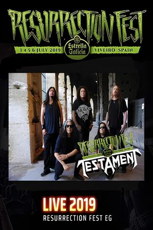 Testament - Live at Resurrection Fest EG 2019's poster