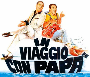 In viaggio con papà's poster