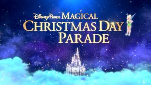 Disney Parks Magical Christmas Day Parade's poster