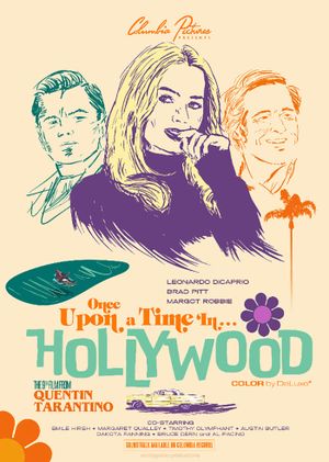 Once Upon a Time... in Hollywood's poster