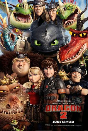 How to Train Your Dragon 2's poster