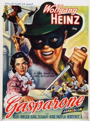 Gasparone's poster