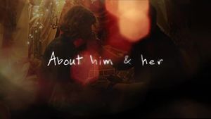 About him & her's poster