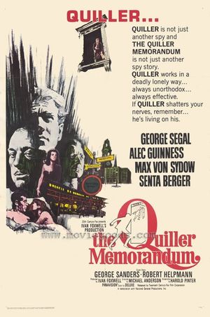 The Quiller Memorandum's poster