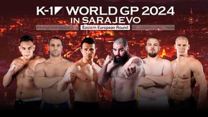 K-1 WORLD GP 2024 in Sarajevo's poster