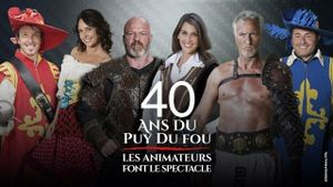 40 years of Puy du Fou: the animators put on the show's poster