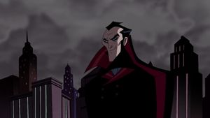 The Batman vs. Dracula's poster