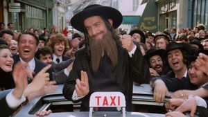 The Mad Adventures of Rabbi Jacob's poster